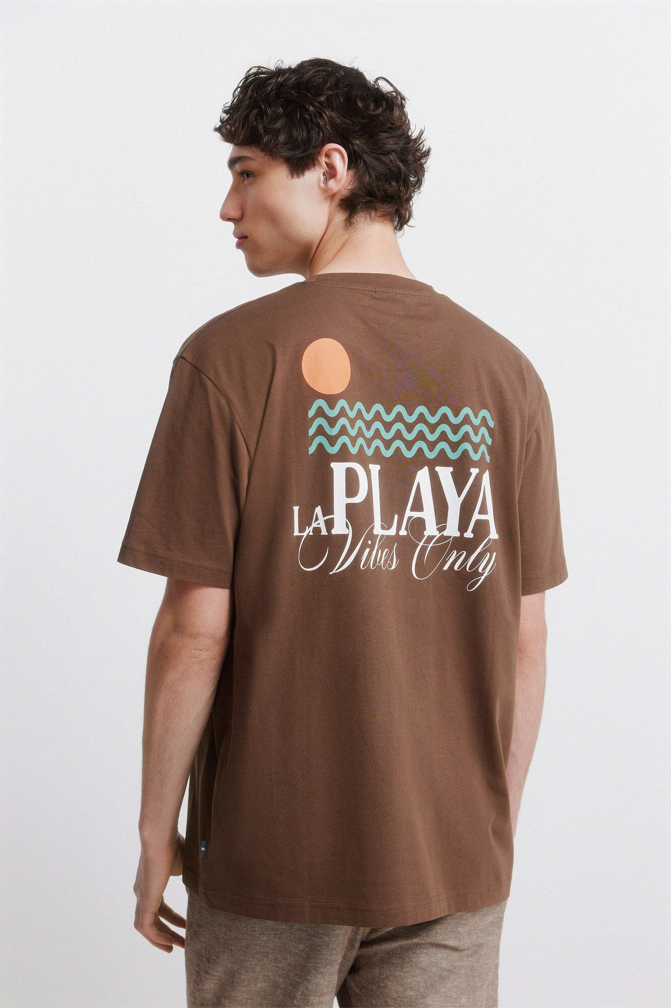 Springfield T-shirt de praia