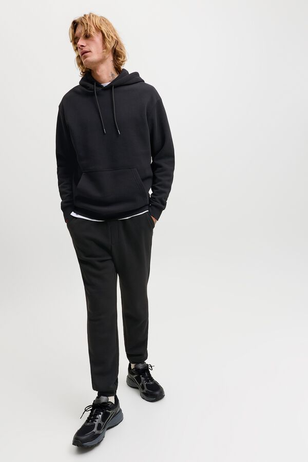 Jack & Jones Fato de treino regular com capuz preto
