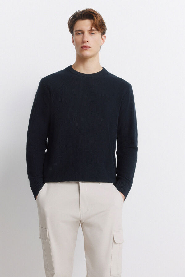 Springfield Cal&ccedil;as cargo confort&aacute;vel slim fit branco