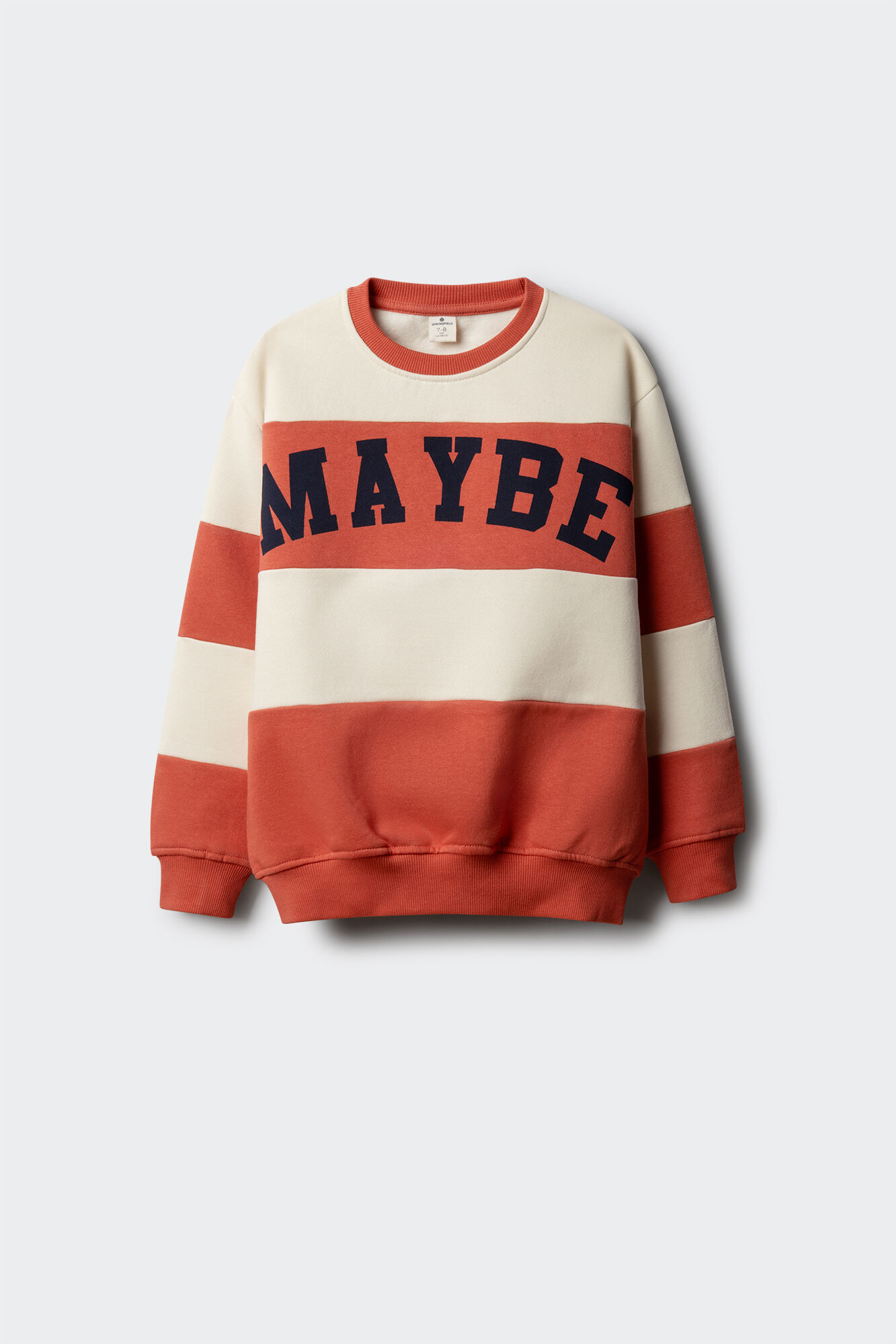 Springfield Kids Sweatshirt &agrave;s riscas "Maybe" para menino