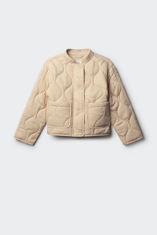 Springfield Kids Casaco com ondas para menina branco