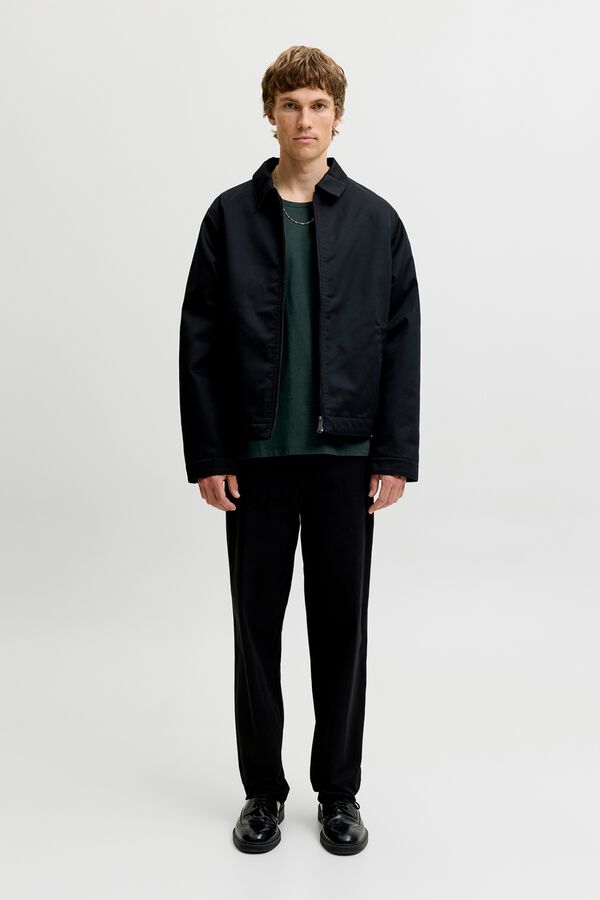 Jack & Jones T-shirt regular bordada azul