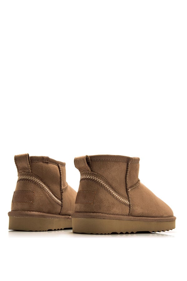 MTNG Botins Eira Flat bege