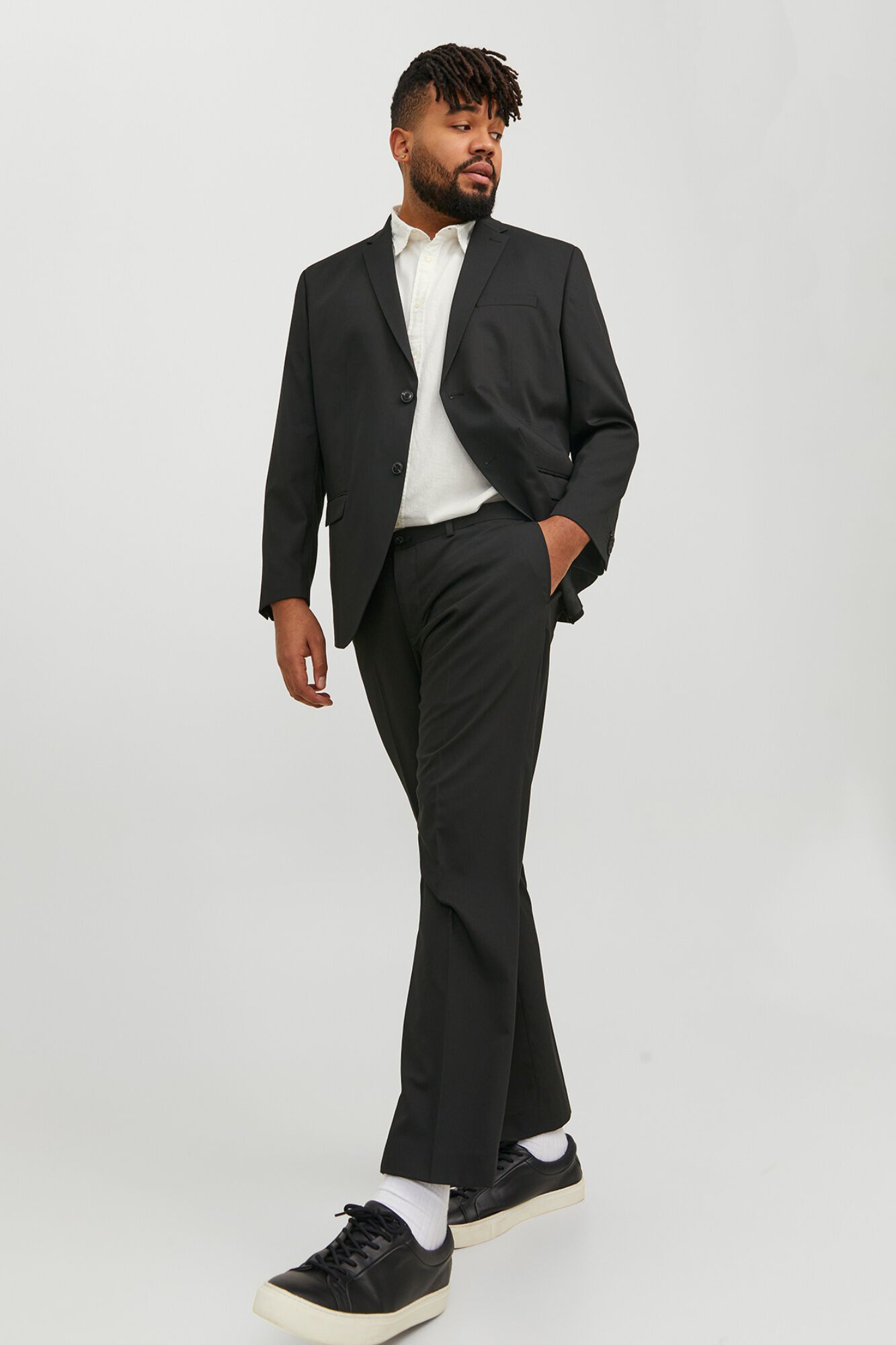Jack & Jones PLUS Fato blazer e cal&ccedil;a