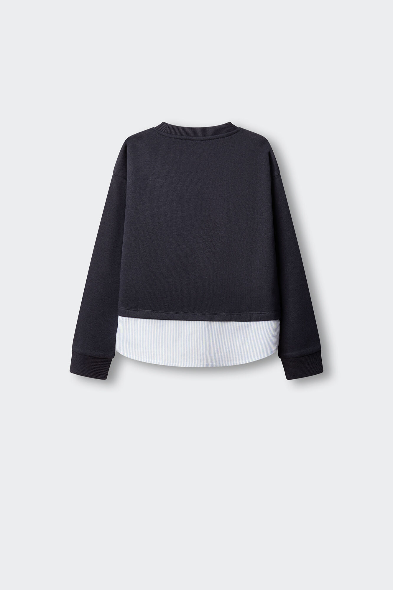 Springfield Kids Sweatshirt bimaterial cora&ccedil;&atilde;o menina