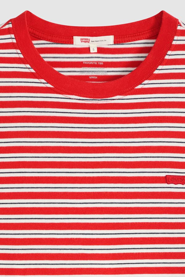 Levi's T-shirt de manga curta com logo estampado