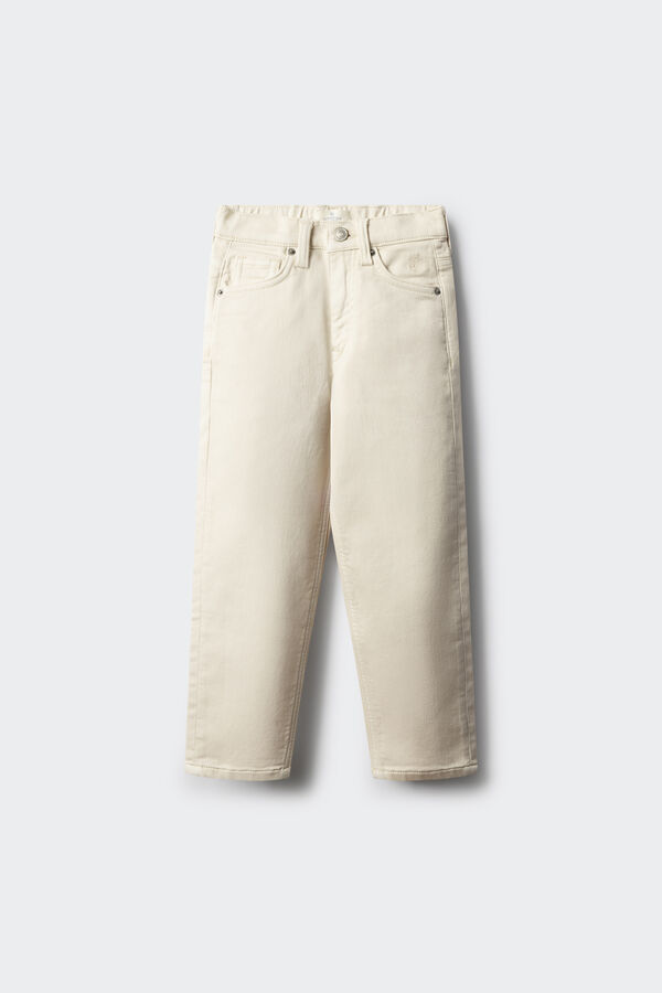 Springfield Kids Calças 5 bolsos menino branco