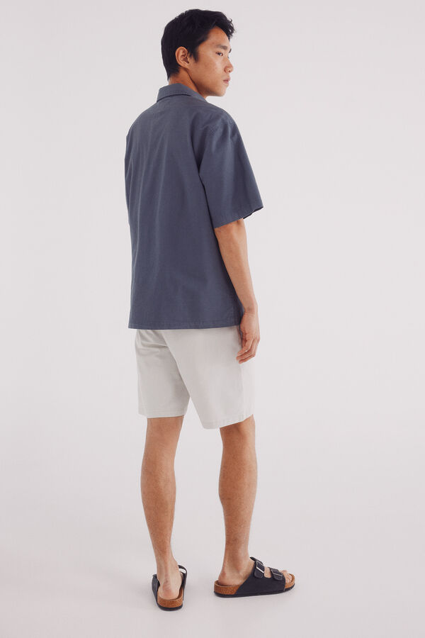 Springfield Bermuda smart comfort slim fit cinzento