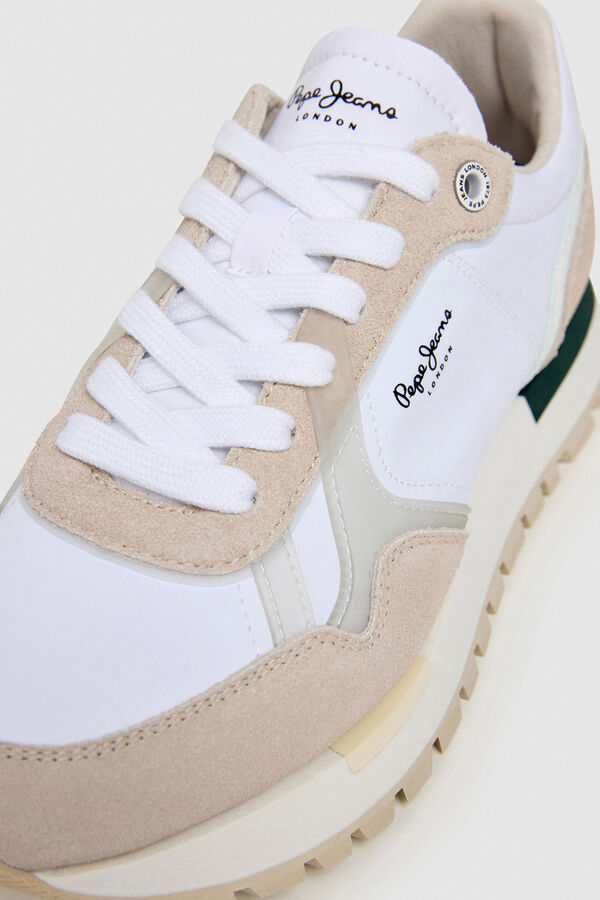 Pepe Jeans Sapatilhas Retro Ari Urban M bege