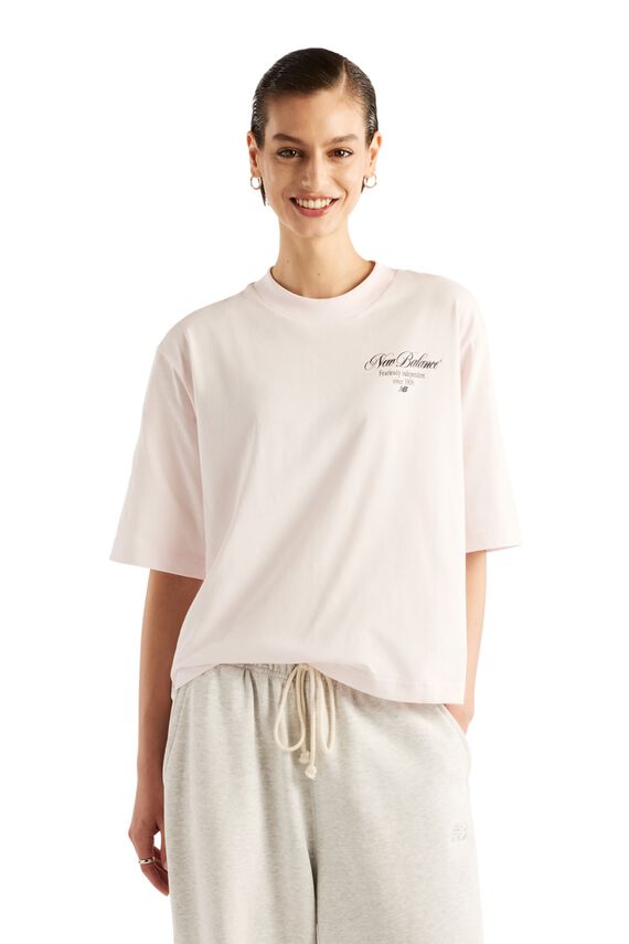 Camiseta relaxed con gráfico central
