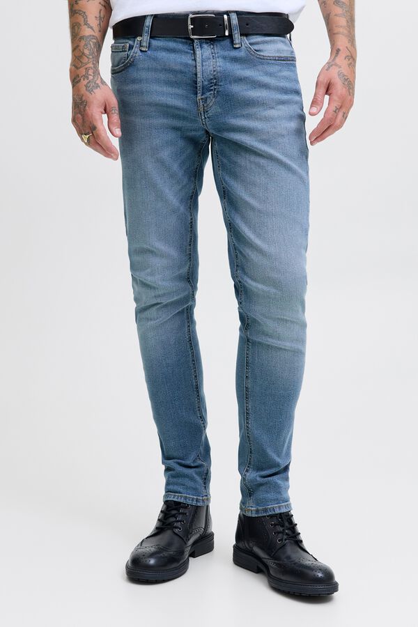 Jack & Jones Jeans slim cinco bolsos azul