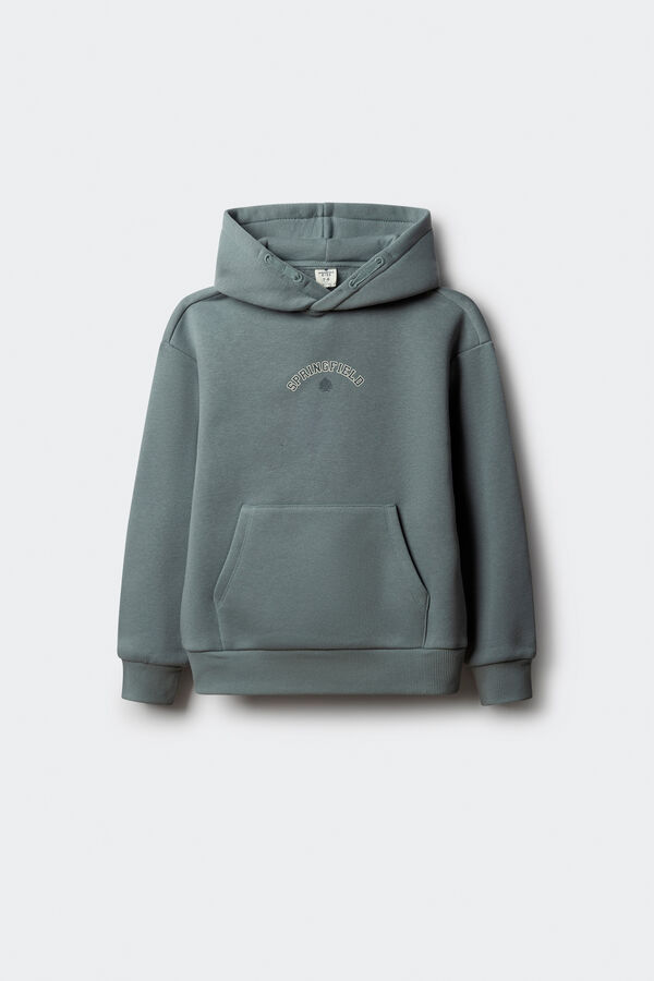 Springfield Kids Sweatshirt com capuz Springfield azul