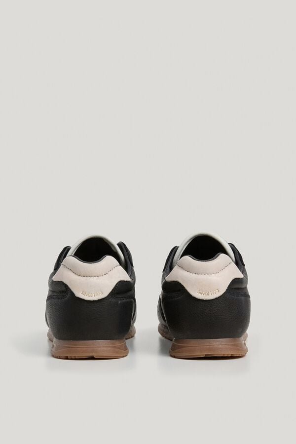 Pepe Jeans Sapatilhas de pele preto