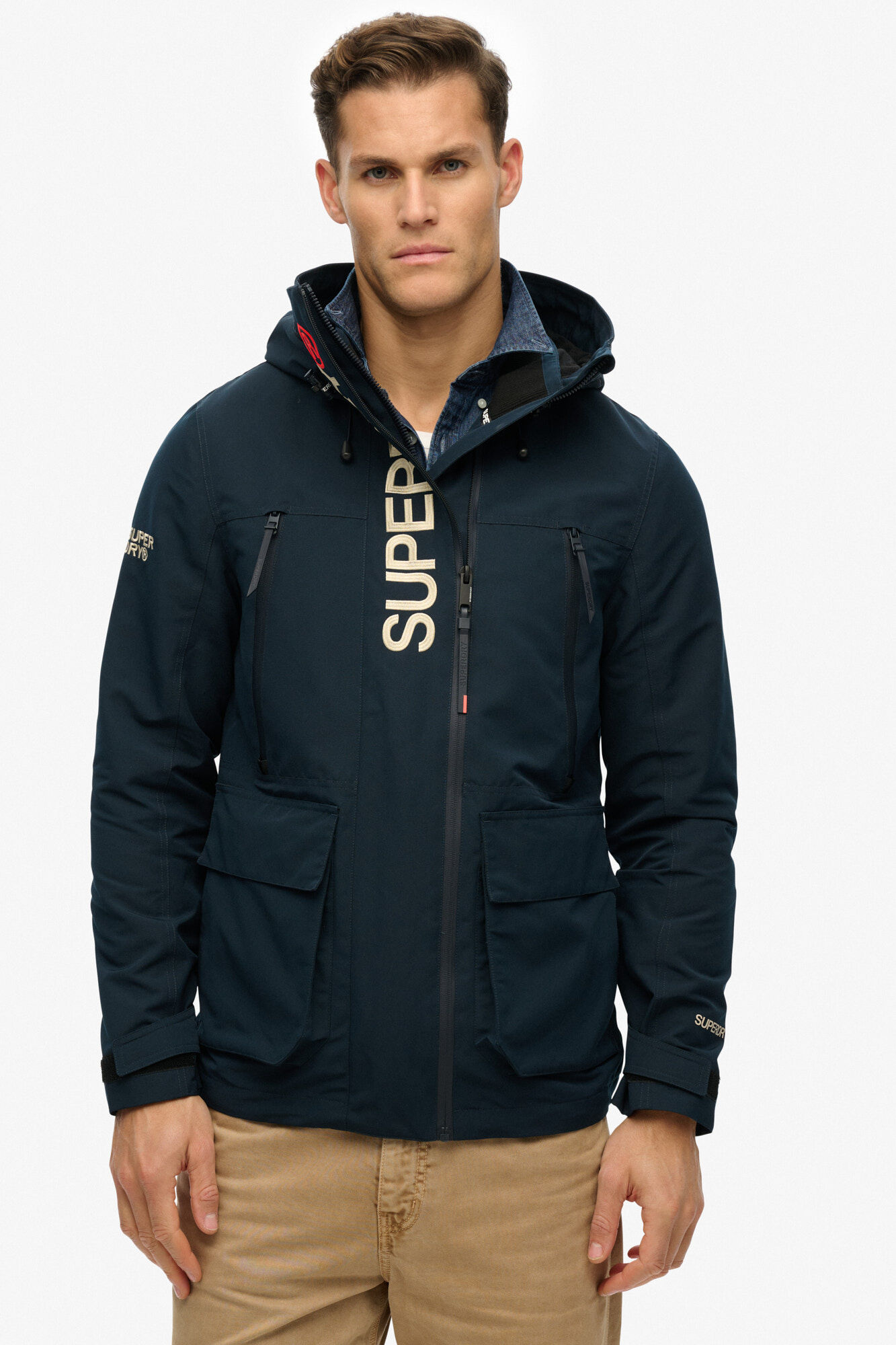 Superdry Capuz corta-vento ultimate emb