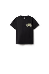 Springfield Kids T-shirt de manga curta boxy para crian&ccedil;a preto