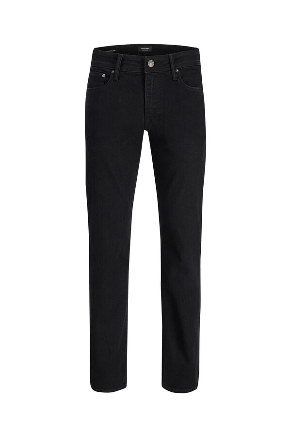 Jack & Jones Jeans regular cinco bolsos preto