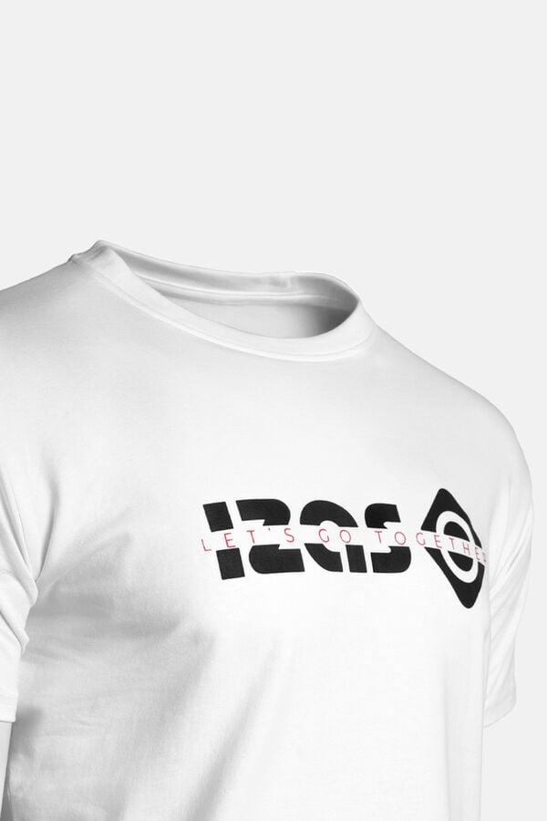 Izas T-shirt de algod&atilde;o branco