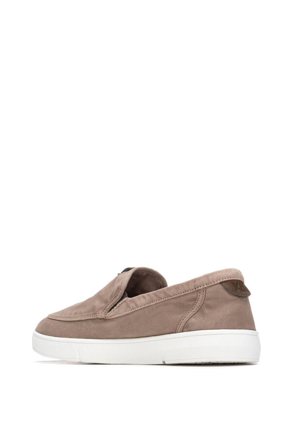 XTI Mocasines sin cordones beige