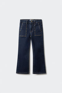 Springfield Kids Calça flare com tachas para meninas