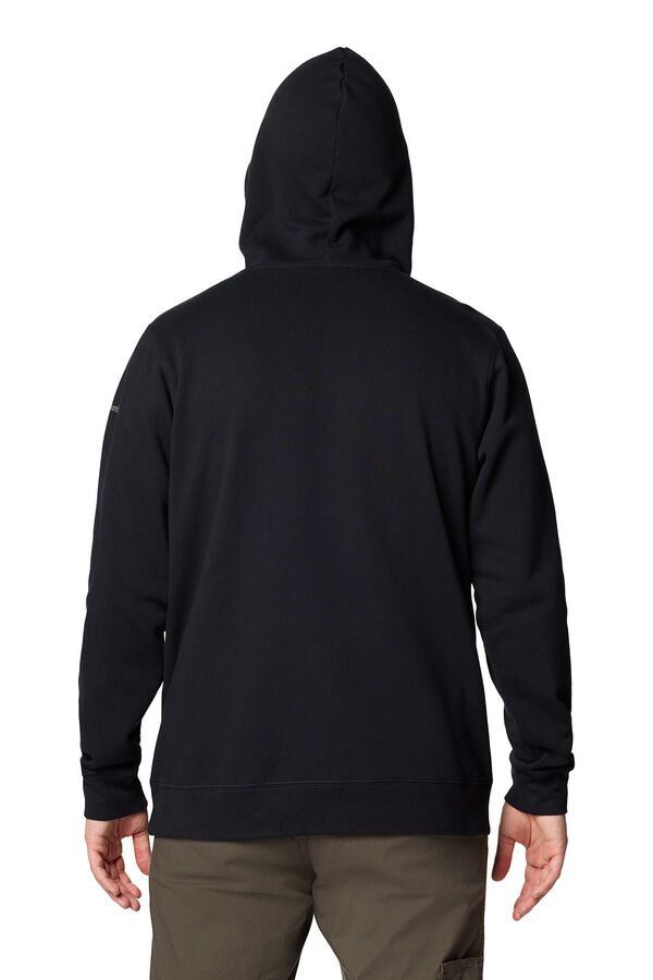 Columbia Columbia para homem com Sweatshirt estampado Trek™ capuz preto