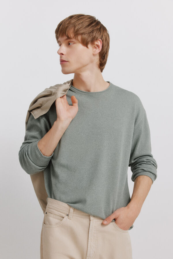 Springfield Camisola larga azul