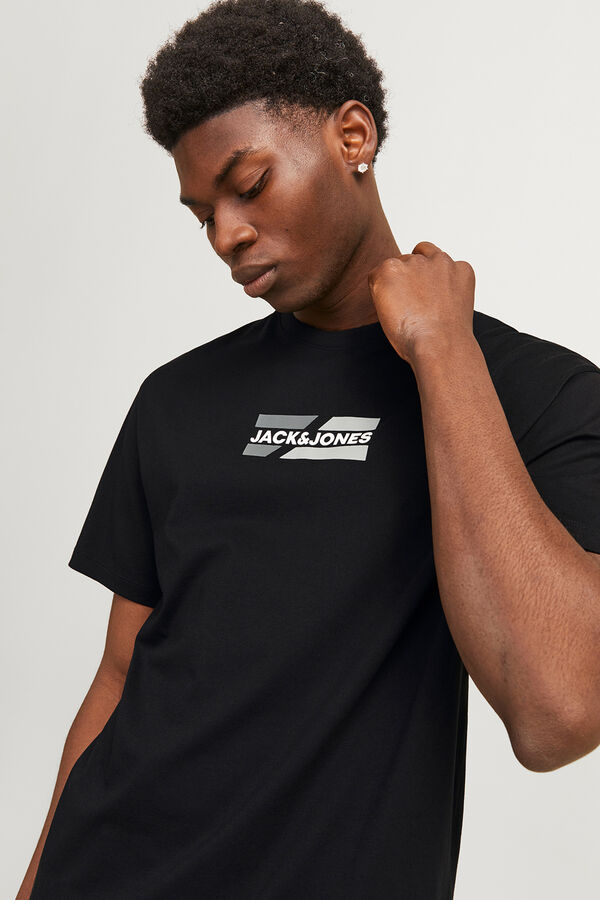 Jack & Jones Pacote com 3 camisetas com logo azul
