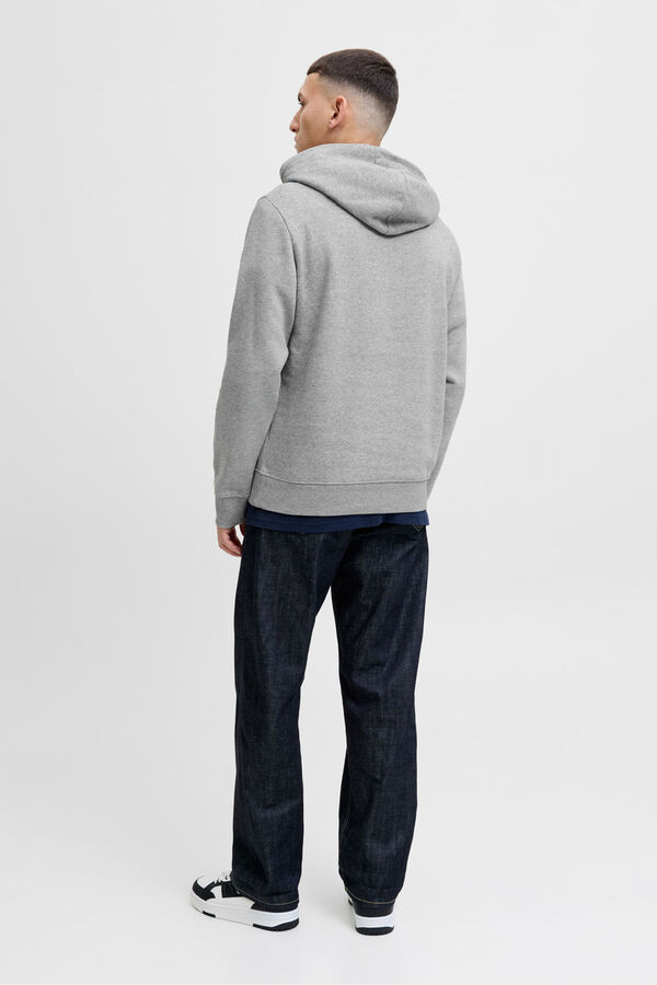 Jack & Jones sweatshirt e logo cinzento