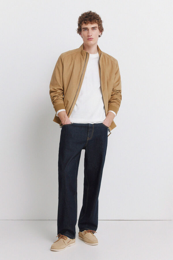 Springfield Camiseta de manga comprida Carbon branco