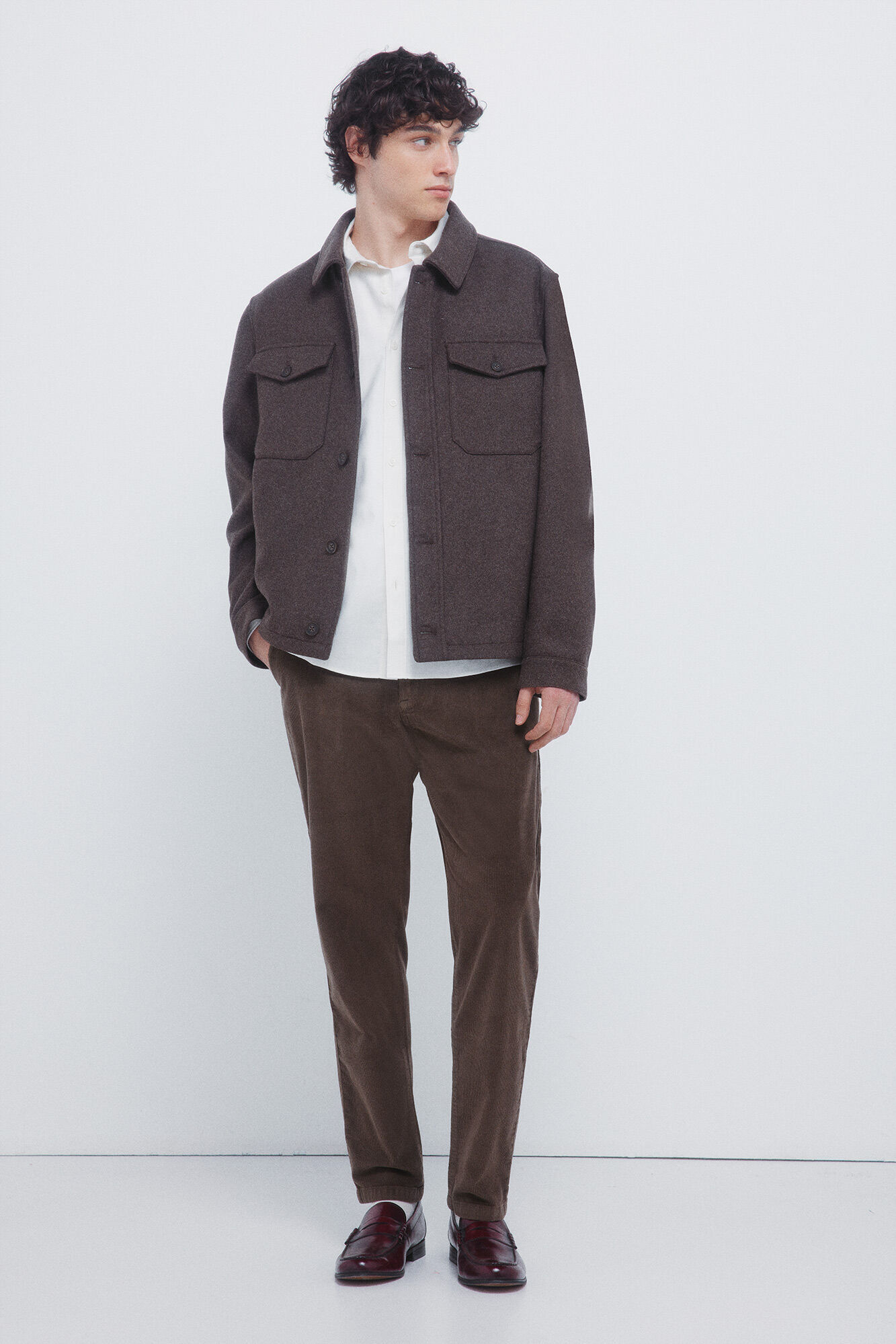 Springfield Pantal&oacute;n chino pana lavada comfort slim fit