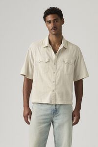 Levi's Camisa crop de manga curta