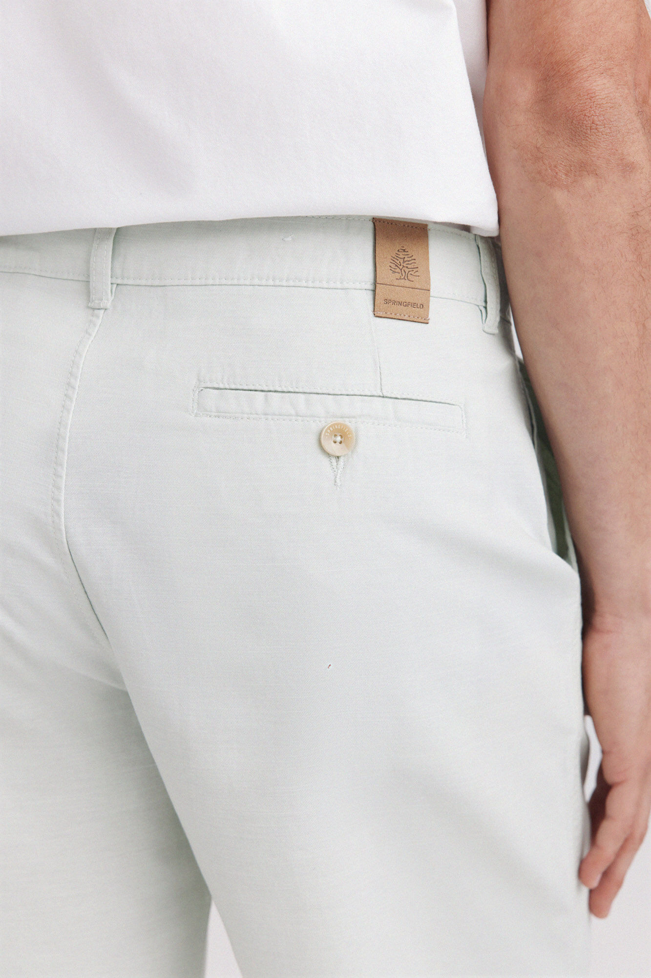 Springfield Bermuda t&eacute;cnica wide & relaxed fit