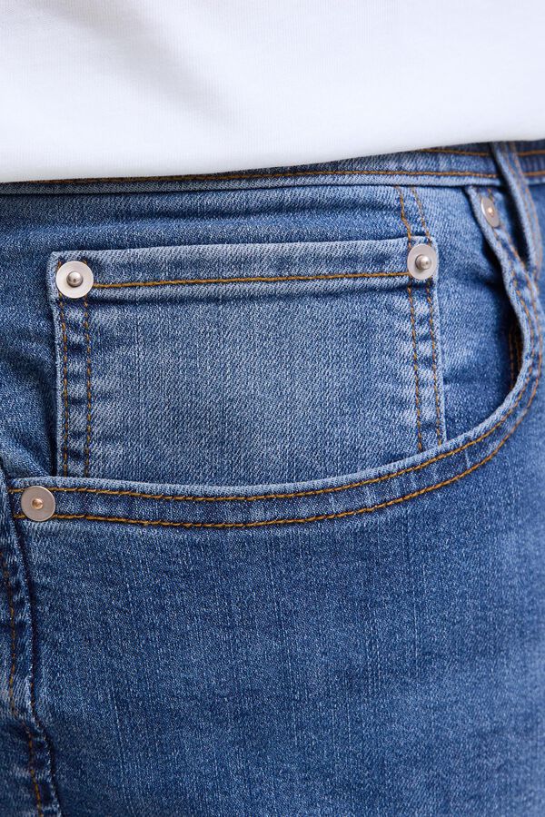 Jack & Jones PLUS Jeans slim cinco bolsos azul