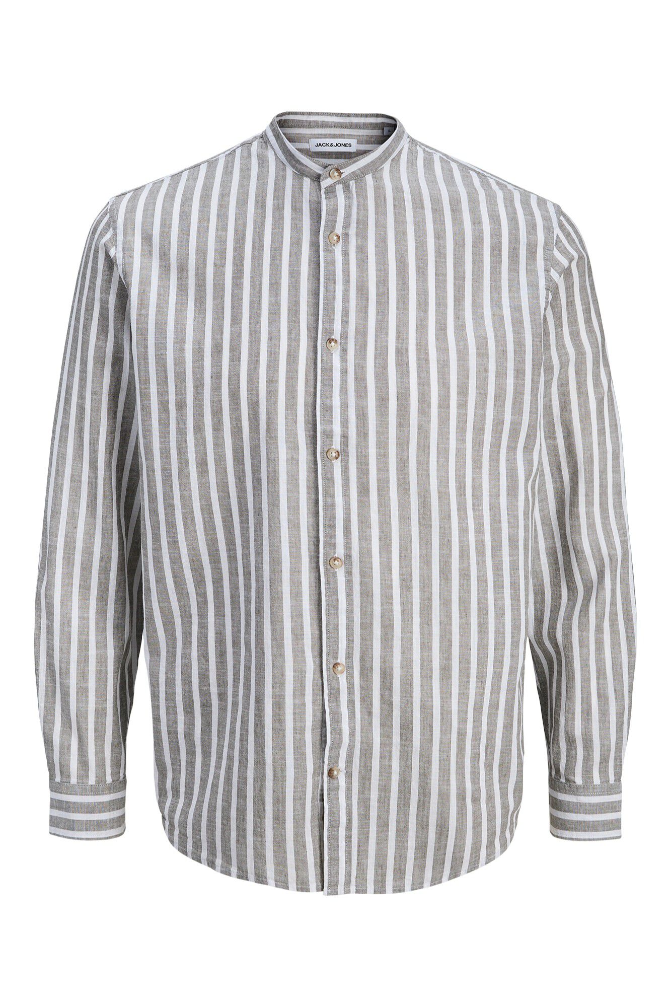 Jack & Jones Camisa regular fit gola mao