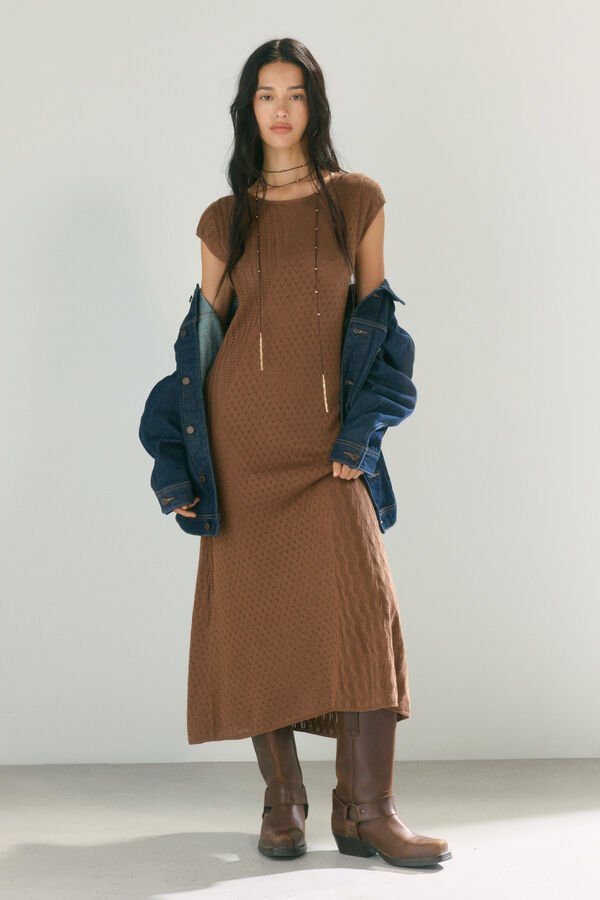 High Spirits Vestido Clay cru