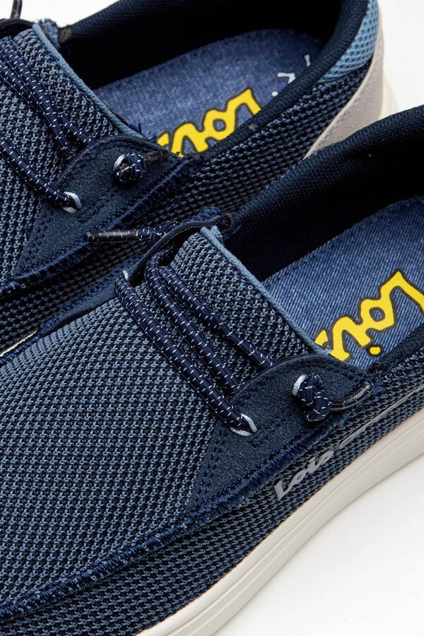 Lois Sapatilha de lazer n&aacute;utica azul
