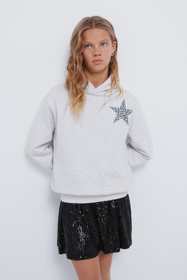 Springfield Kids saia de saia para menina preto