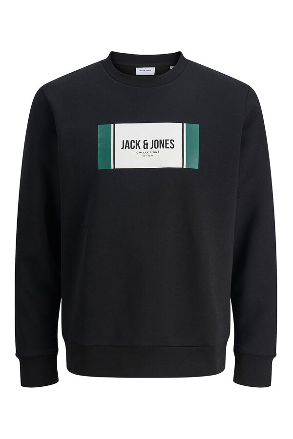 Jack & Jones PLUS Moletom Plus sweatshirt regular fit preto