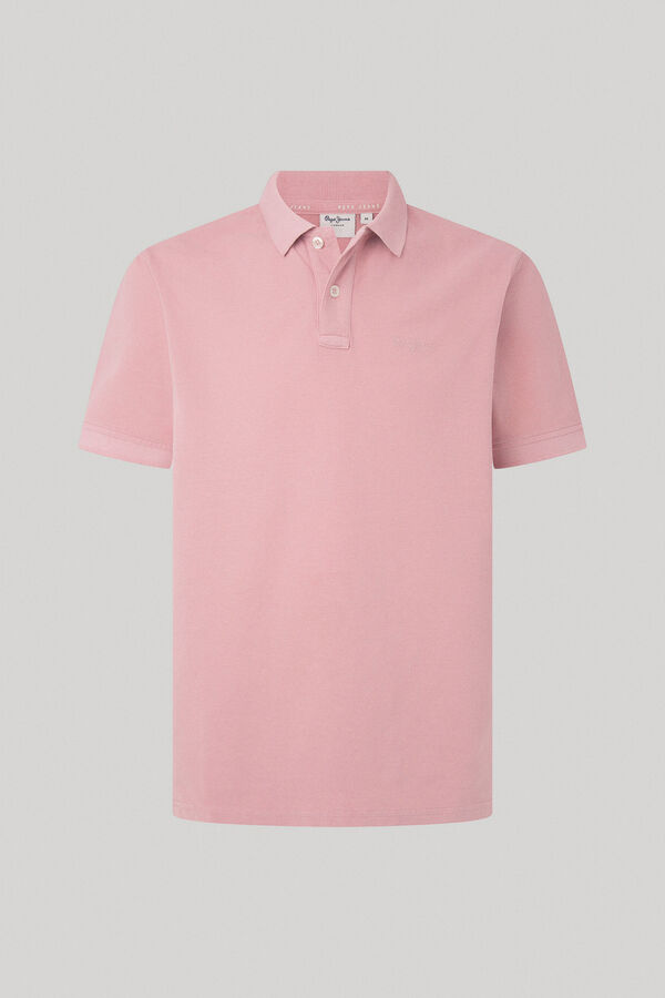 Pepe Jeans Polo Slim Fit Piquet rosa