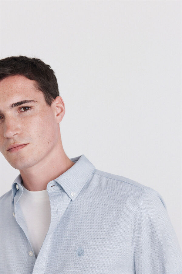 Springfield Camisa com estrutura azul
