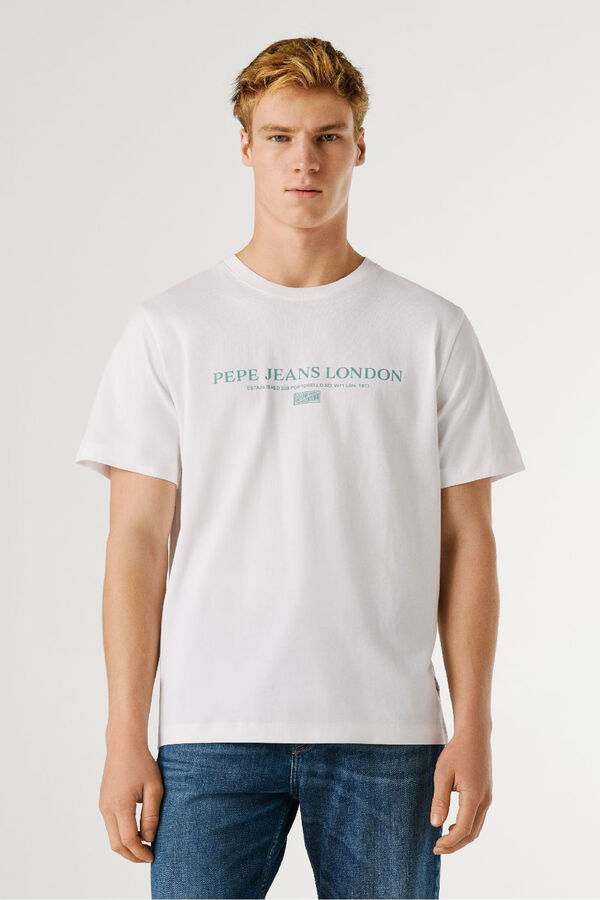 Pepe Jeans T-shirt manga curta branco