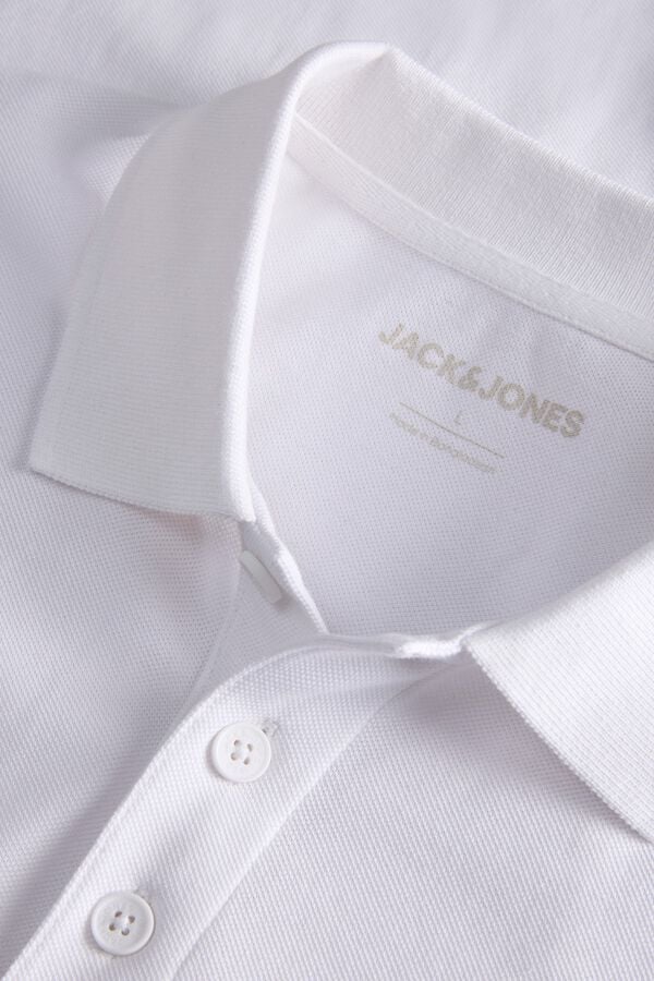 Jack & Jones Polo regular fit logo branco