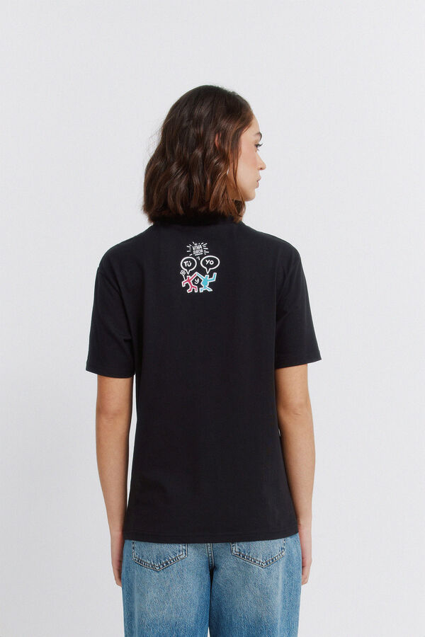 Springfield T-shirt Viva Suecia preto
