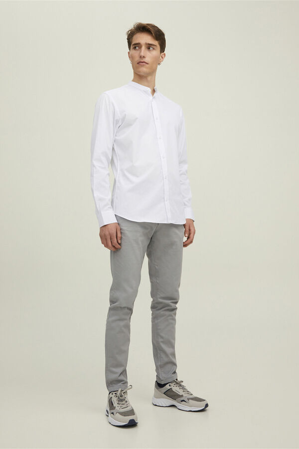 Jack & Jones Camisa gola mao branco