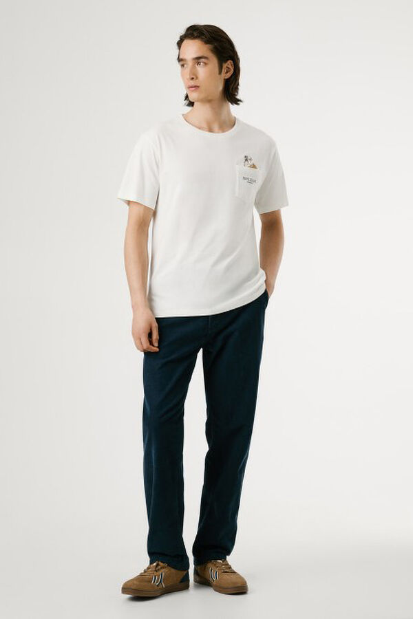 Pepe Jeans T-shirt Thansen bege