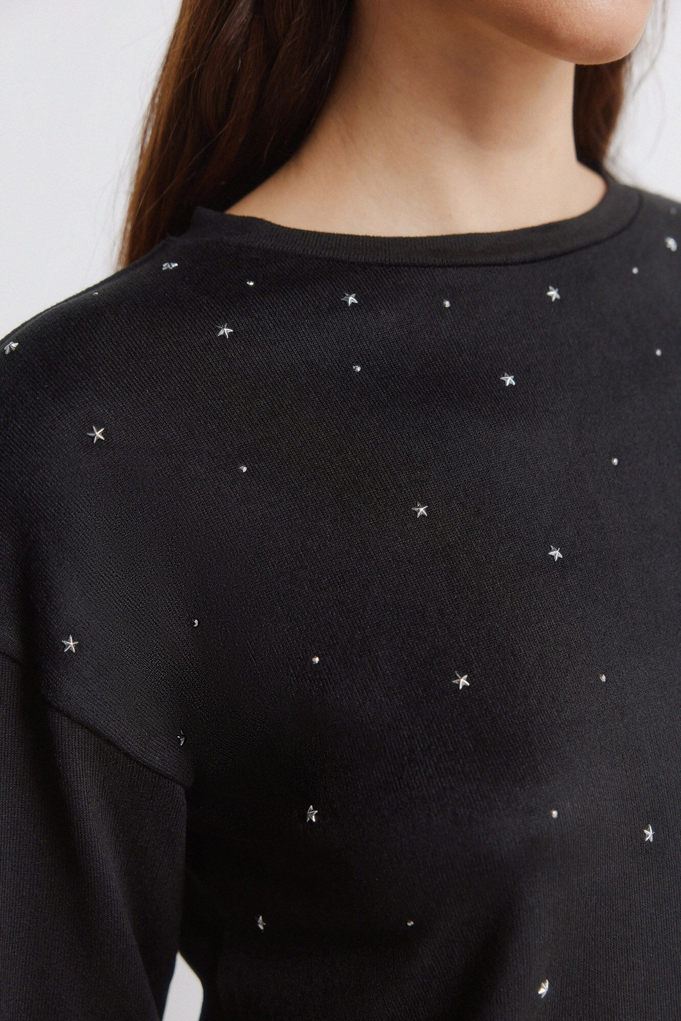 Springfield T-shirt com tachas na parte da frente