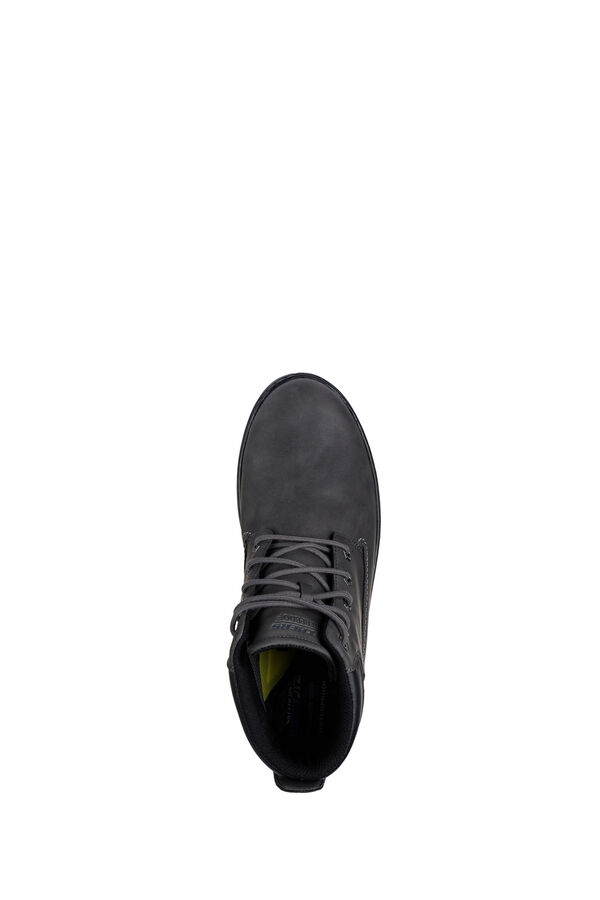 Skechers Botas Garlan Impermeáveis ​​Relaxed Fit - Deno cinzento