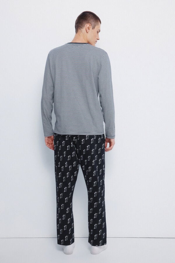 Springfield Pijama comprido do Scooby Doo azul