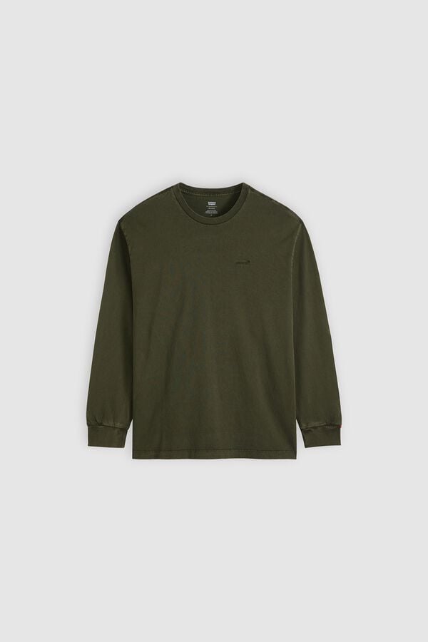 Levi's T-shirt de manga comprida verde