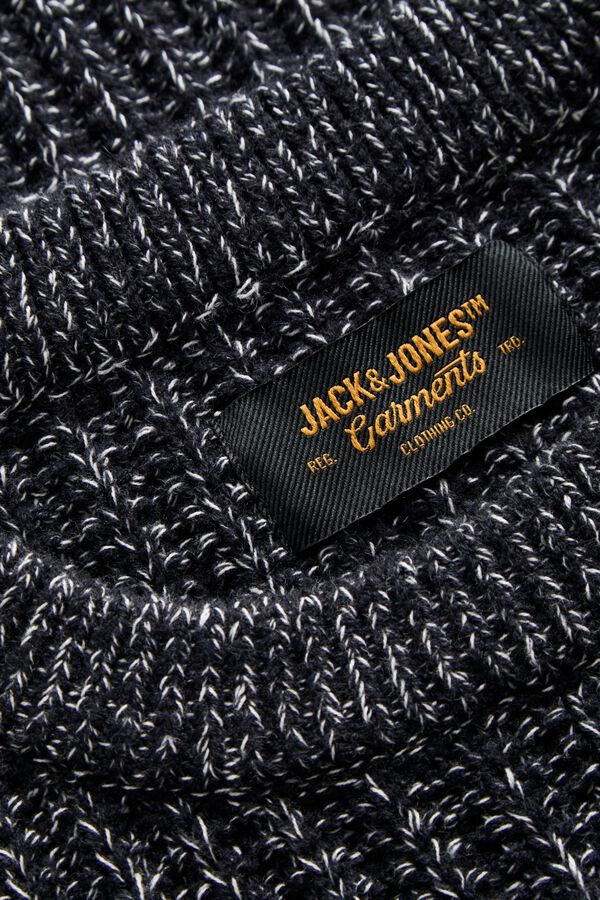 Jack & Jones PLUS Camisola relaxed gola redonda azul