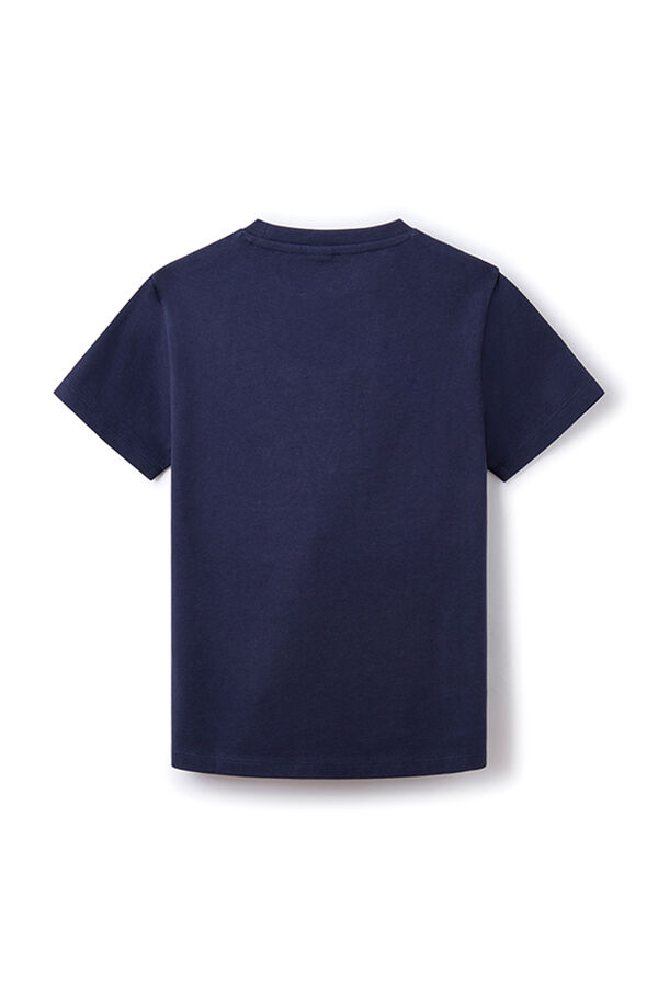 Springfield Boys' bicycle T-shirt blue